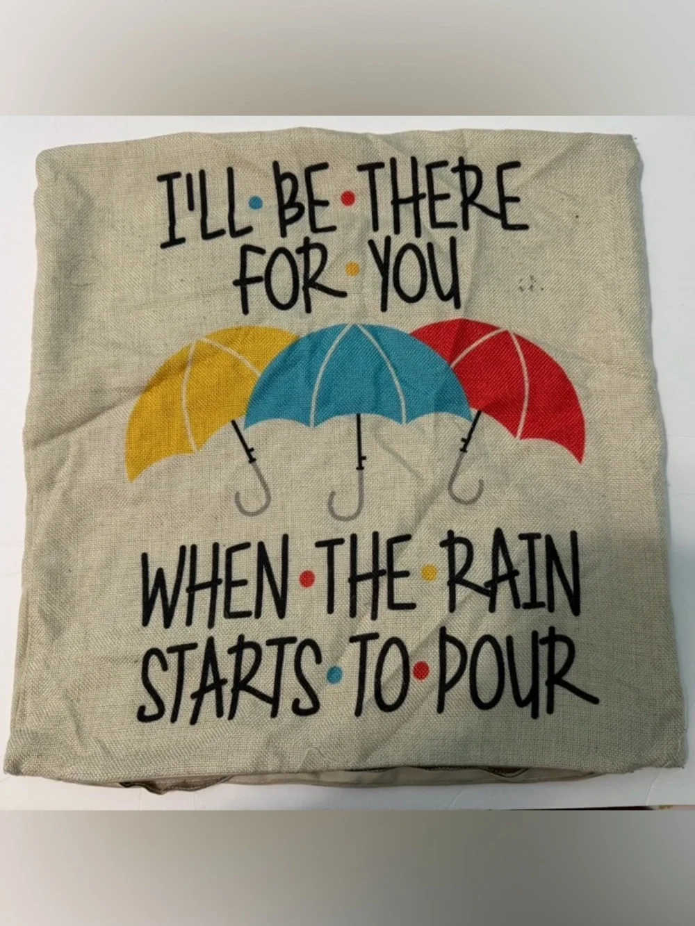 Friends Theme Pillow Case